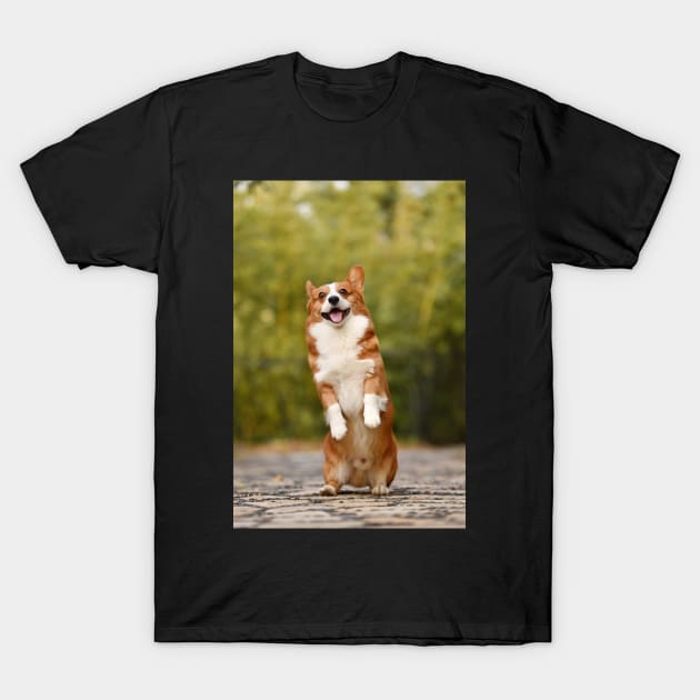 The happy dog T-Shirt by alexposters